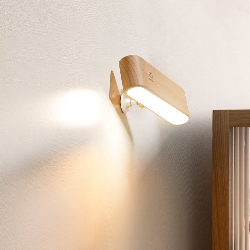 Sorinō™ – Minimalist Wood Lamp with Magnetic Charging Base (50% Off)