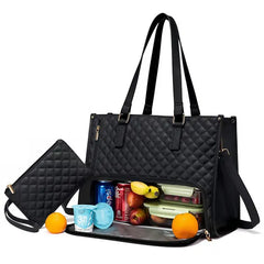 Lunavia™ - Elle - Leakproof Lunch & Laptop Tote (50% Off)