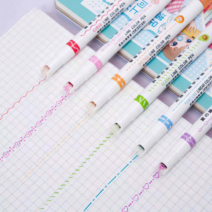 Inkaway™ - 6 Magic Pattern Art Pens (50% Off)