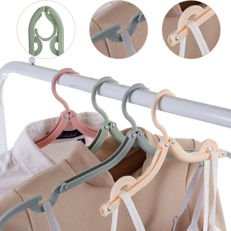 Traveluxe™ - Foldable Travel Clothes Hangers (50% Off)
