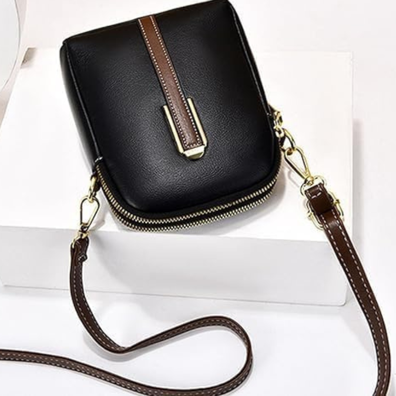 Velaya™ - Compact Pouch with Lychee Grain Detail (60% Off)
