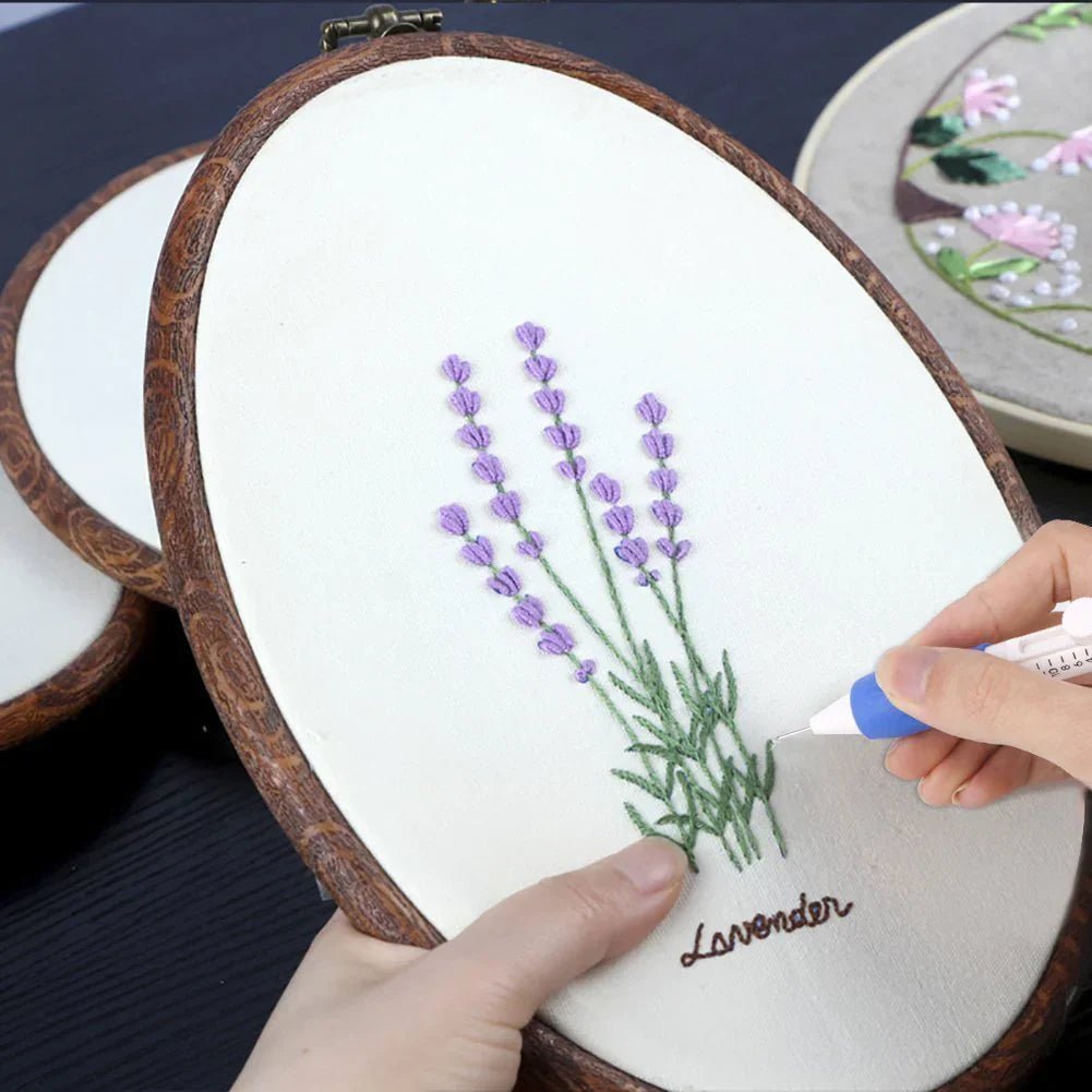 Florenza™ - Transform Your Fabrics with the Magical Embroidery Kit (50% Off) - Evesbury