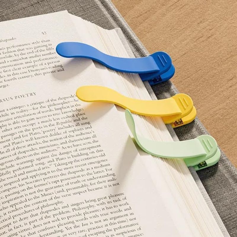 PageMate™ - 6 Automatic Stay-Put Bookmarks (50% Off)