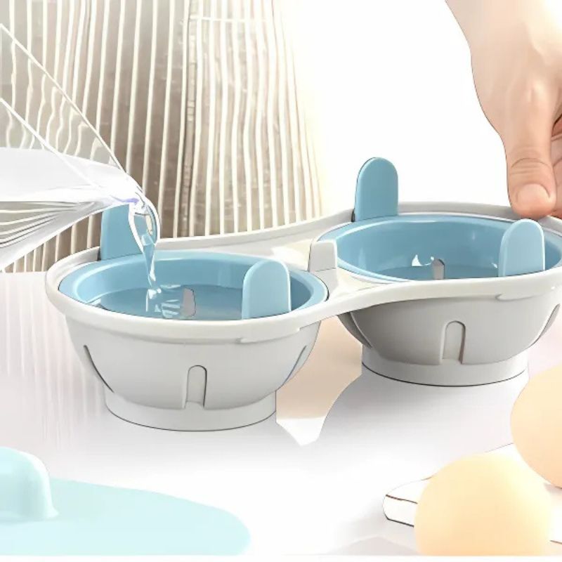 Poachic™ - Microwave Egg Poacher for Quick, Perfect Eggs