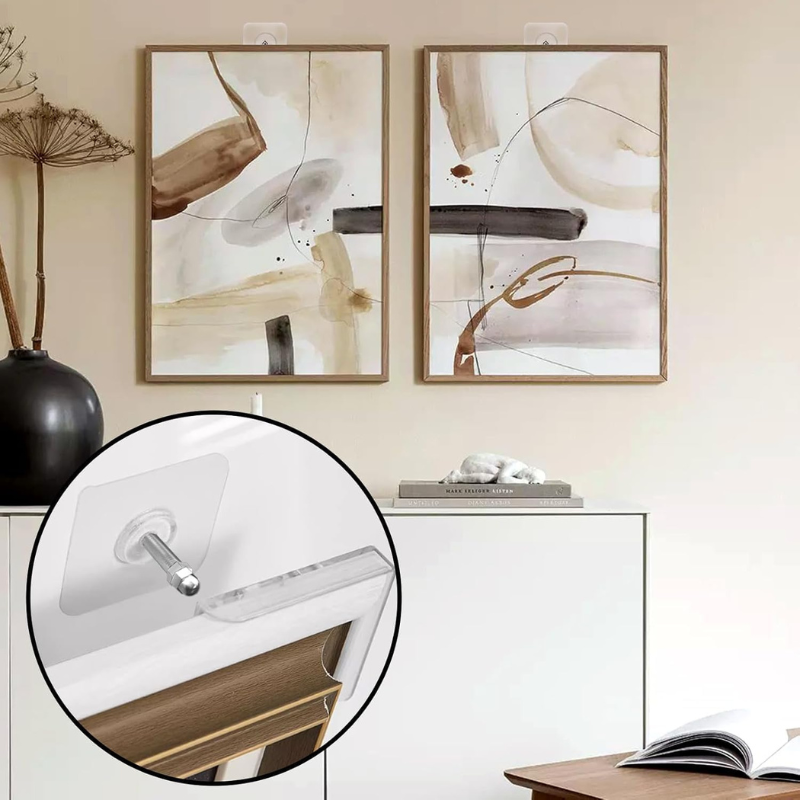 Griplin™ - Rent-friendly Ultra-Strong Adhesive Hooks 5-Pack (50% Off)