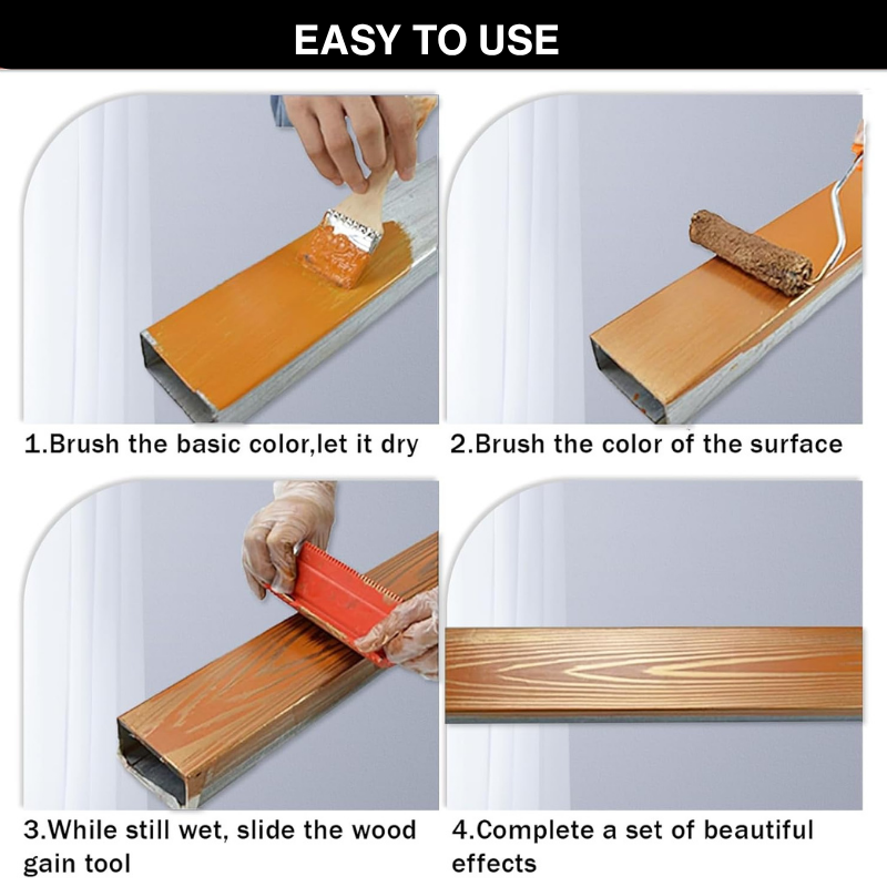 Oakura™ - 2-Piece DIY Woodgrain Toolkit (50% Off)