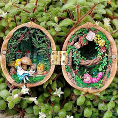 Elowood™ – Handcrafted Storybook Scene Inside a Walnut (50% Off)