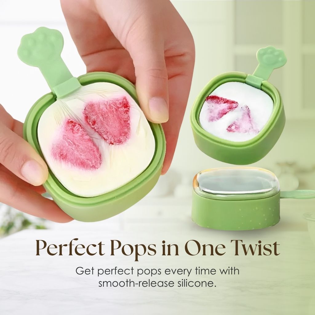 Frozenly™ - Homemade Popsicle Maker for Healthy Treats (2+2 Free)