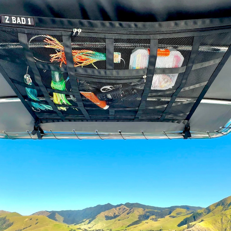 Traveluxe™ - Secure Overhead Storage Net for Organized Travel (50% Off)