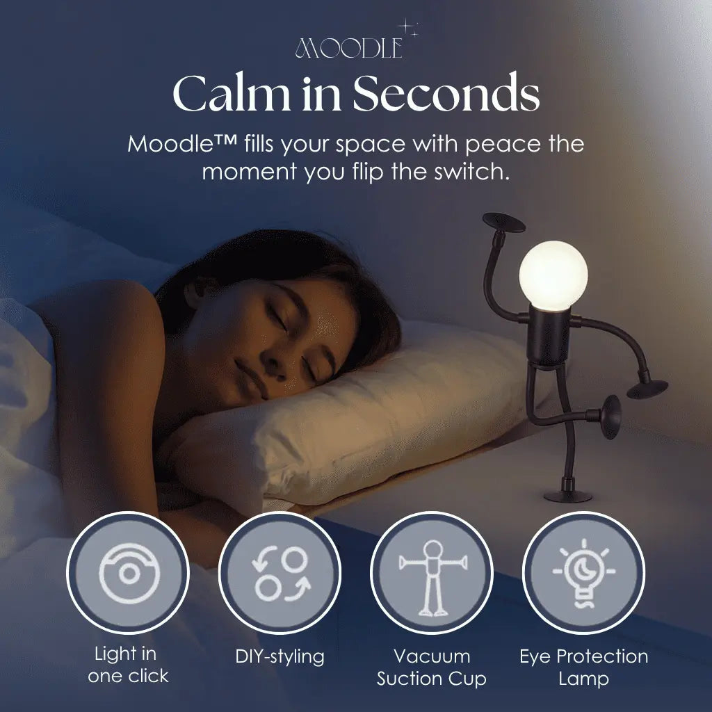 Moodle™ - Inspiring and Bright Mood LED Lamp (1+1 Free)