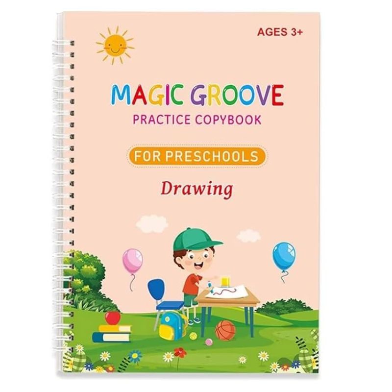 MagicGroove™ - Magic Handwriting Practice Book (50% Off)