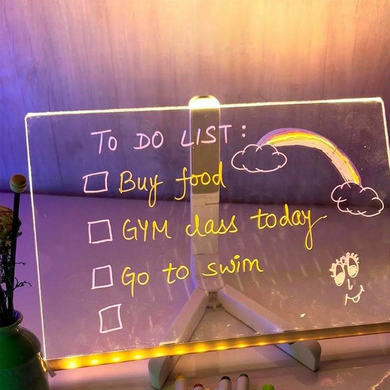 Gleamo™ - Glowing Acrylic Note Board (50% Off)