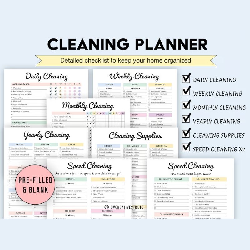 Tidykind™ - ADHD Cleaning and Organizing Toolkit (40% Off)