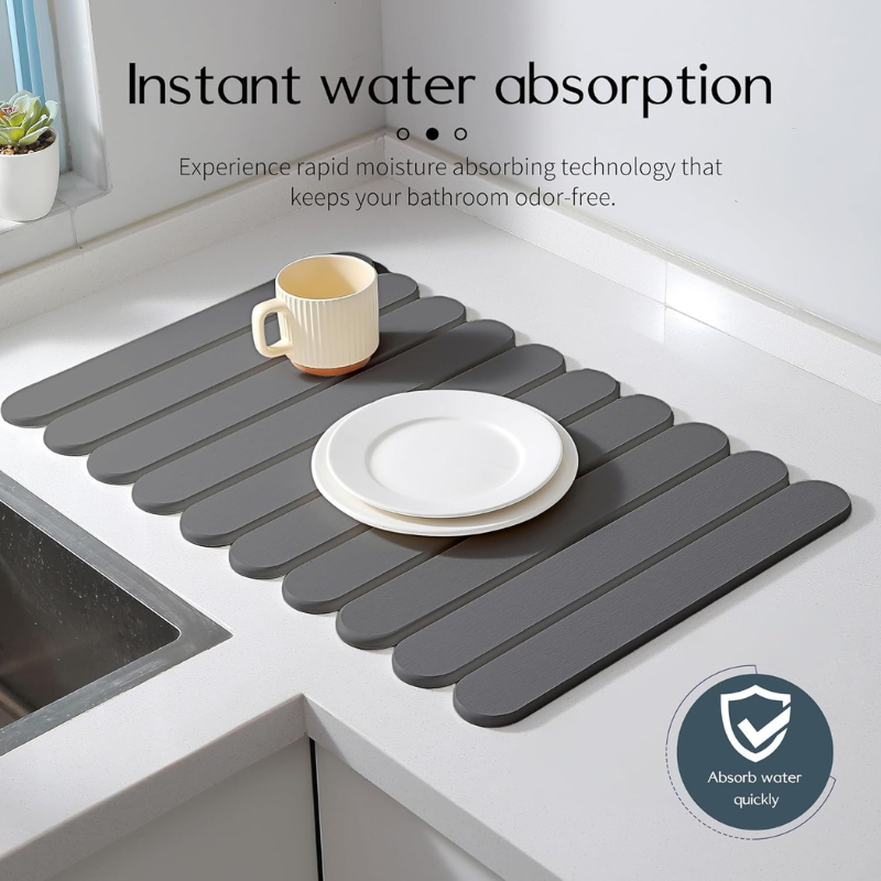Overa™ - Super Absorbent Kitchen Stone Mat (50% Off)