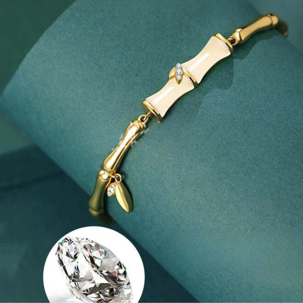 Seravine™ – Elegant Bamboo Chain Bracelet (50% Off)