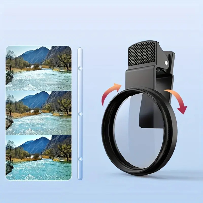 GlareGo™ - Glare-Reducing CPL Camera Filter for Smartphones (50% Off)
