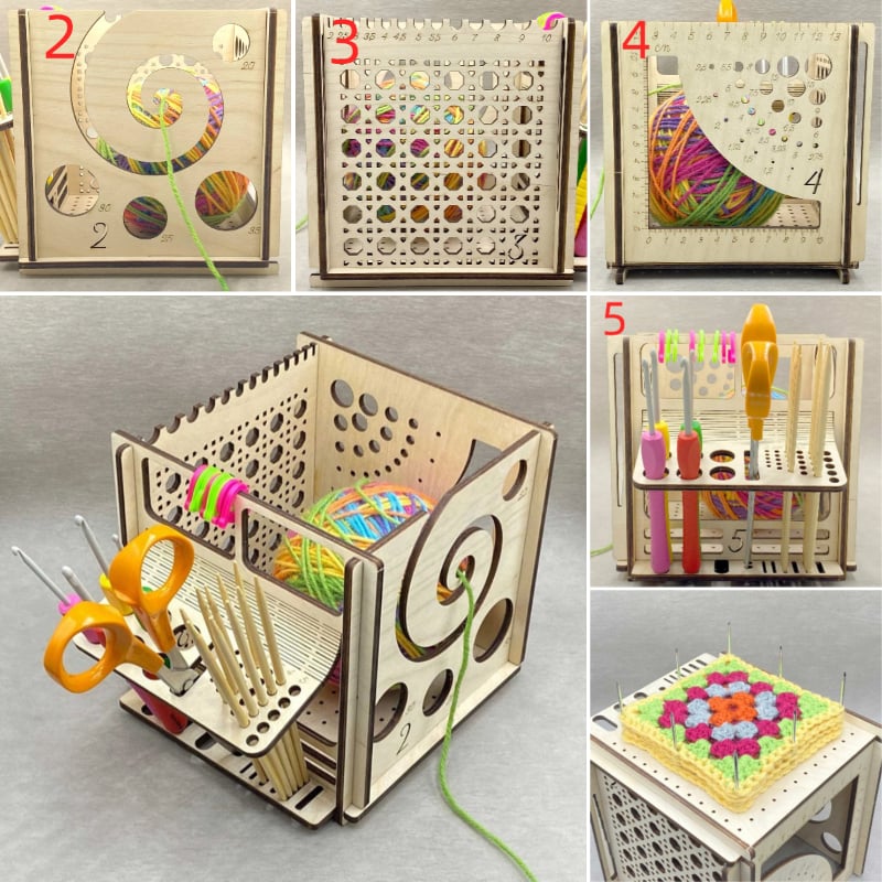 Woolora™ – Elegant Organizer for Calmer Crafting (50% Off)