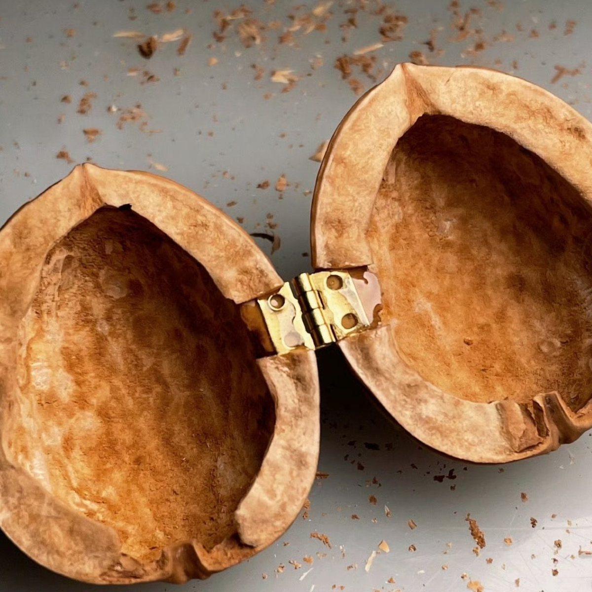 Elowood™ – Handcrafted Storybook Scene Inside a Walnut (50% Off)