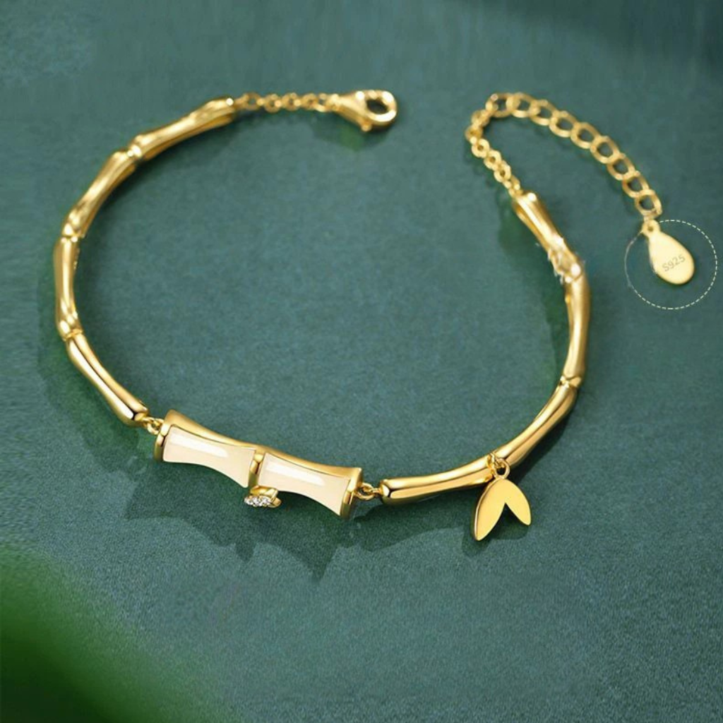 Seravine™ – Elegant Bamboo Chain Bracelet (50% Off)