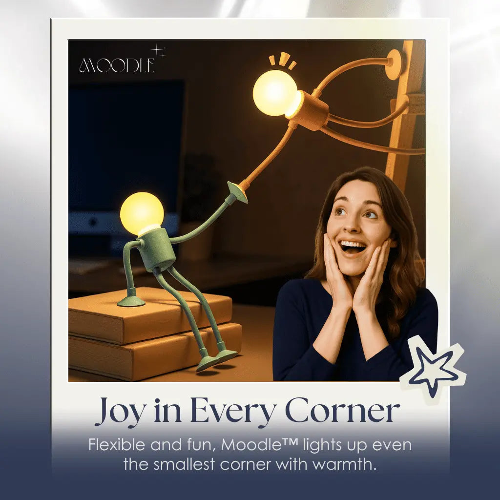 Moodle™ - Inspiring and Bright Mood LED Lamp (1+1 Free)