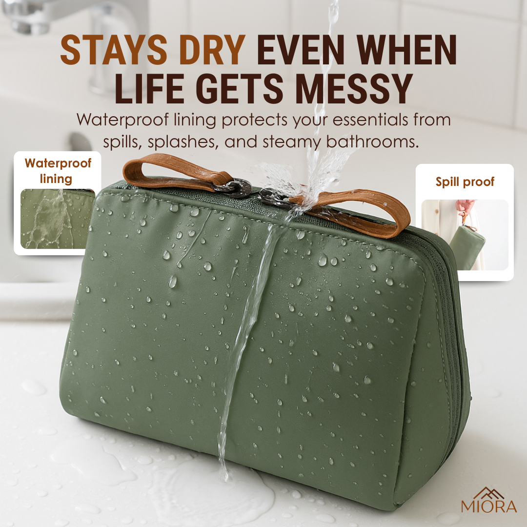 Miora™ – Double Zipper Cosmetic Bag (50% Off)