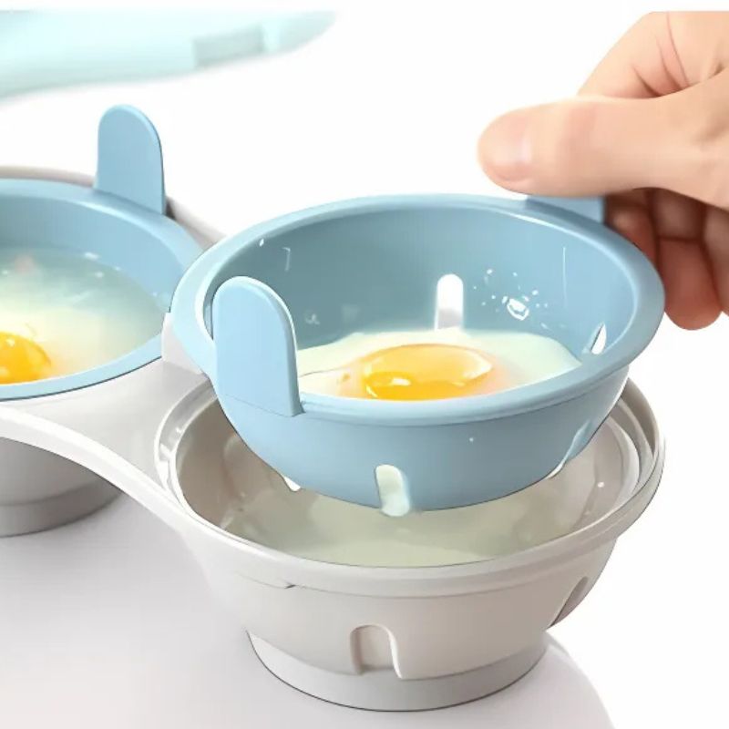 Poachic™ - Microwave Egg Poacher for Quick, Perfect Eggs