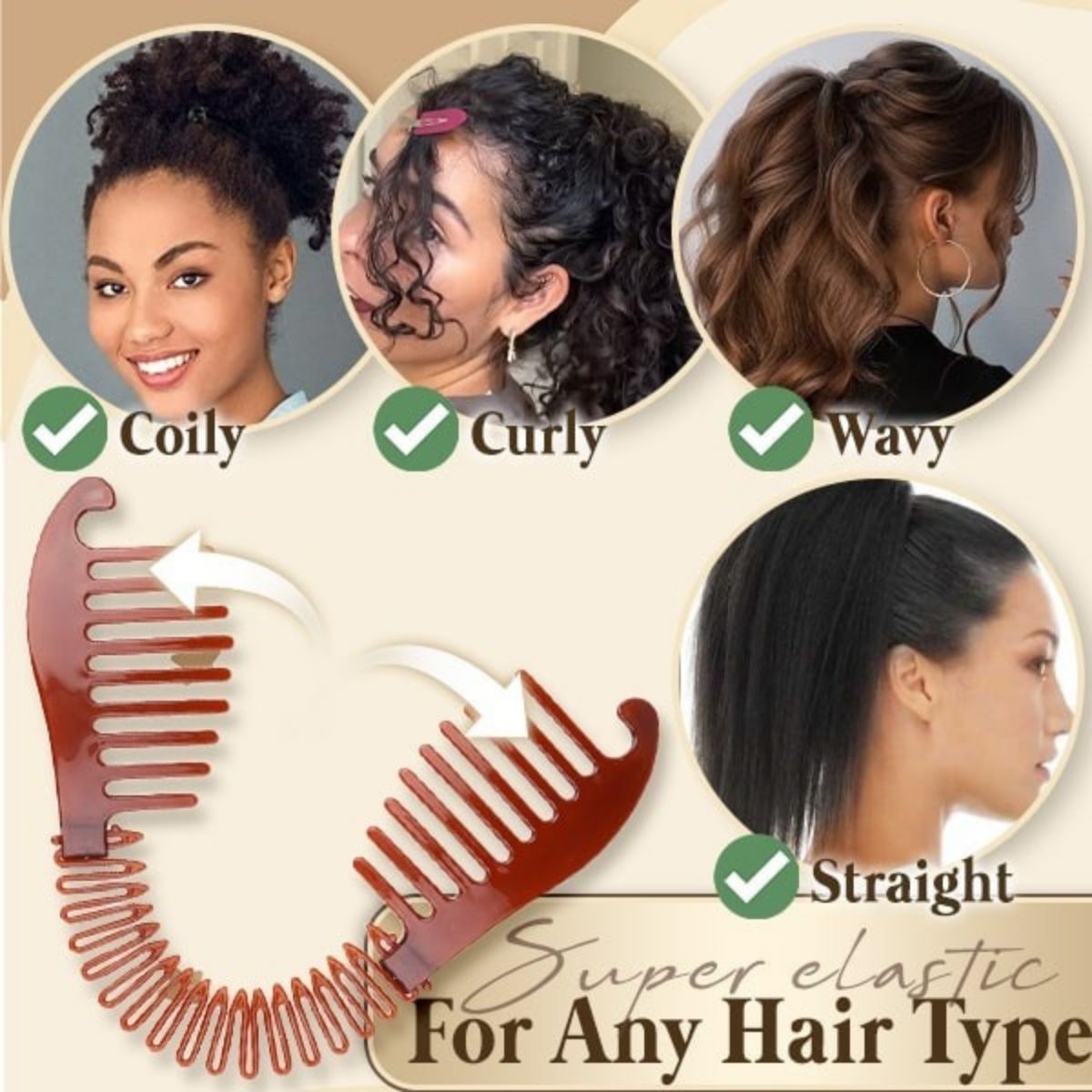 Serina™ – Sleek Scorpion Banana Hairclips (1+1 Free)