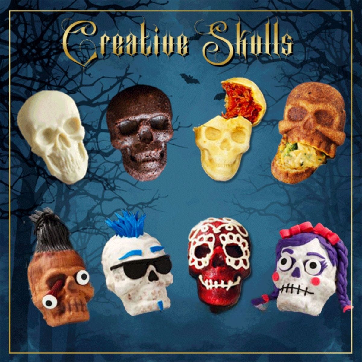 Skullicious™ – 3D Skull Cake Mold (60% Off)