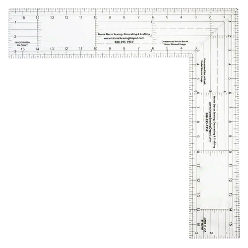 Quilta™ – Compact Square Ruler for Quilting Projects (50% Off)