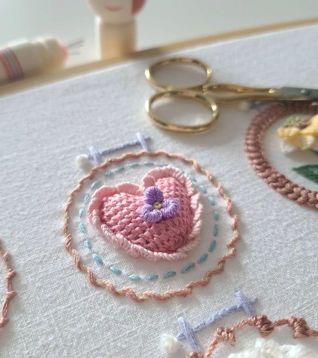 Florvenna™ – Hand-Stitched Floral Keepsake Craft Kit (50%)