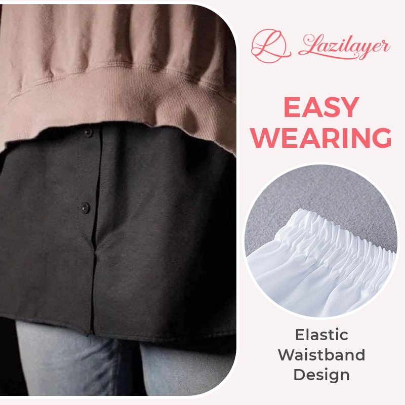 Lazylayer™ – Style-Boosting Underskirt for Short Tops (50% Off)