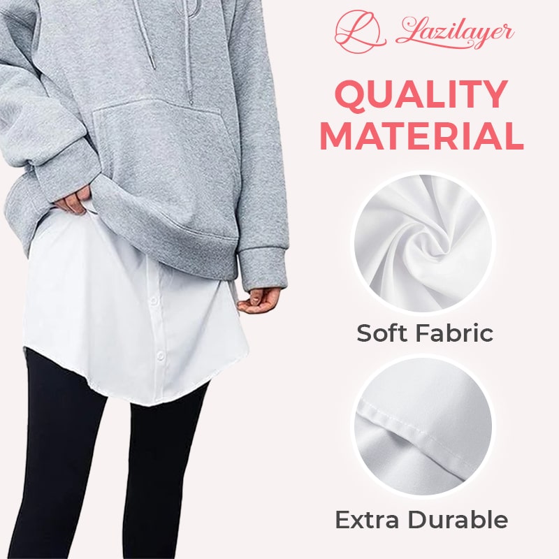 Lazylayer™ – Style-Boosting Underskirt for Short Tops (50% Off)