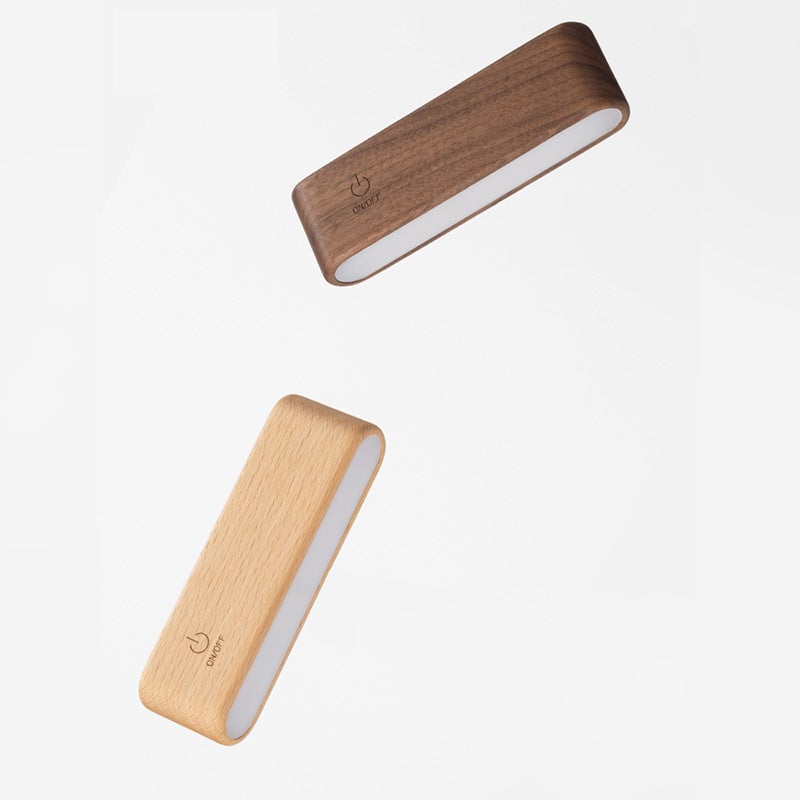 Sorinō™ – Minimalist Wood Lamp with Magnetic Charging Base (50% Off)
