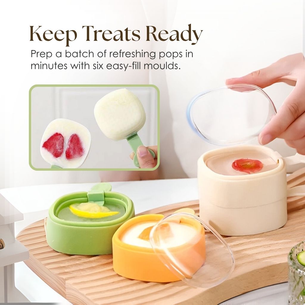 Frozenly™ - Homemade Popsicle Maker for Healthy Treats (2+2 Free)