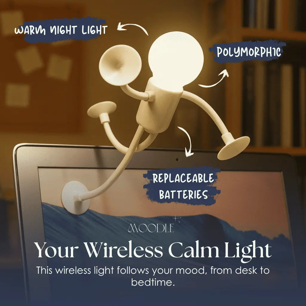 Moodle™ - Inspiring and Bright Mood LED Lamp (1+1 Free)