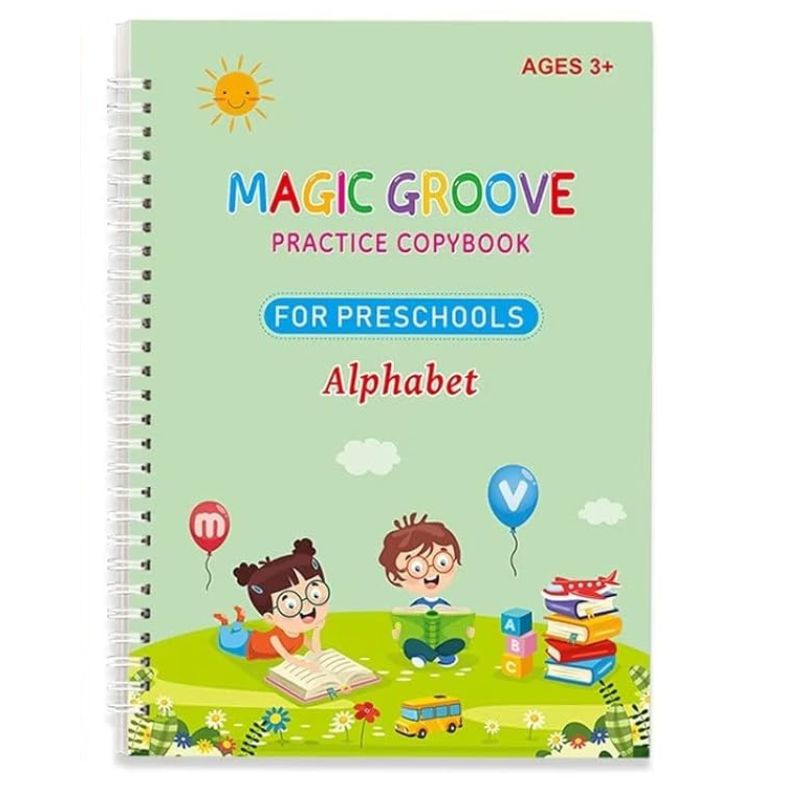 MagicGroove™ - Magic Handwriting Practice Book (50% Off)