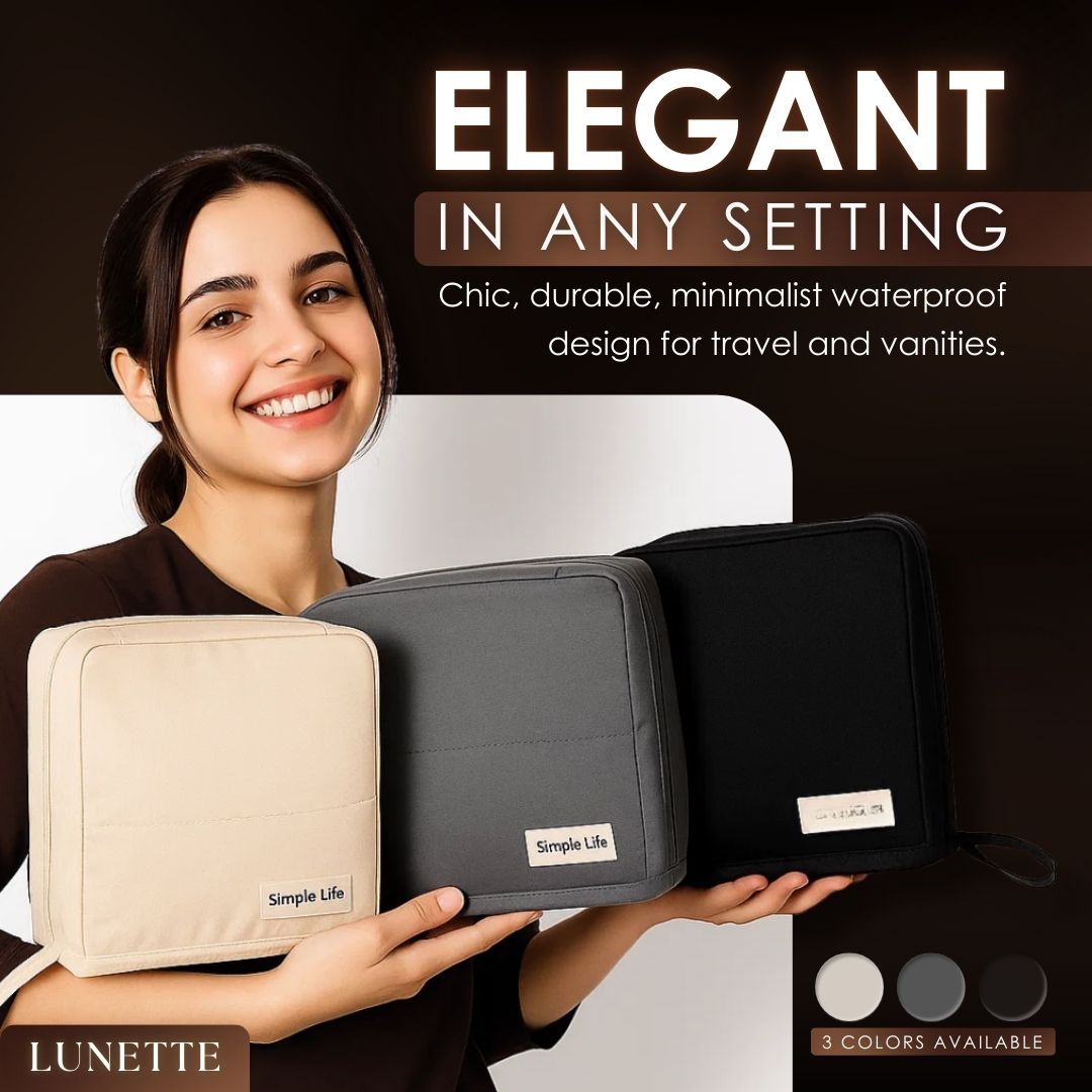 Lunette™ – Keep Your Makeup Neatly Packed (50% Off)