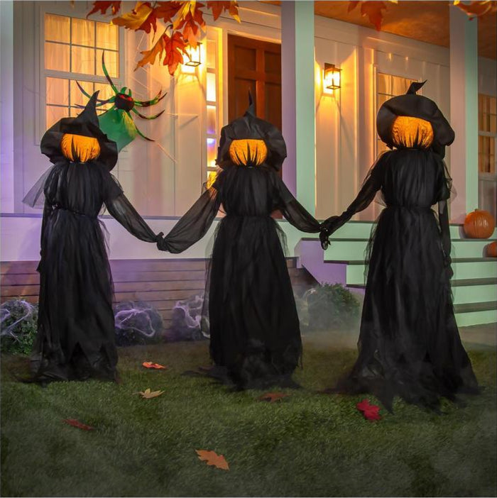 Hex Sisters™ – Glowing Pumpkin Witches for Spooky Nights