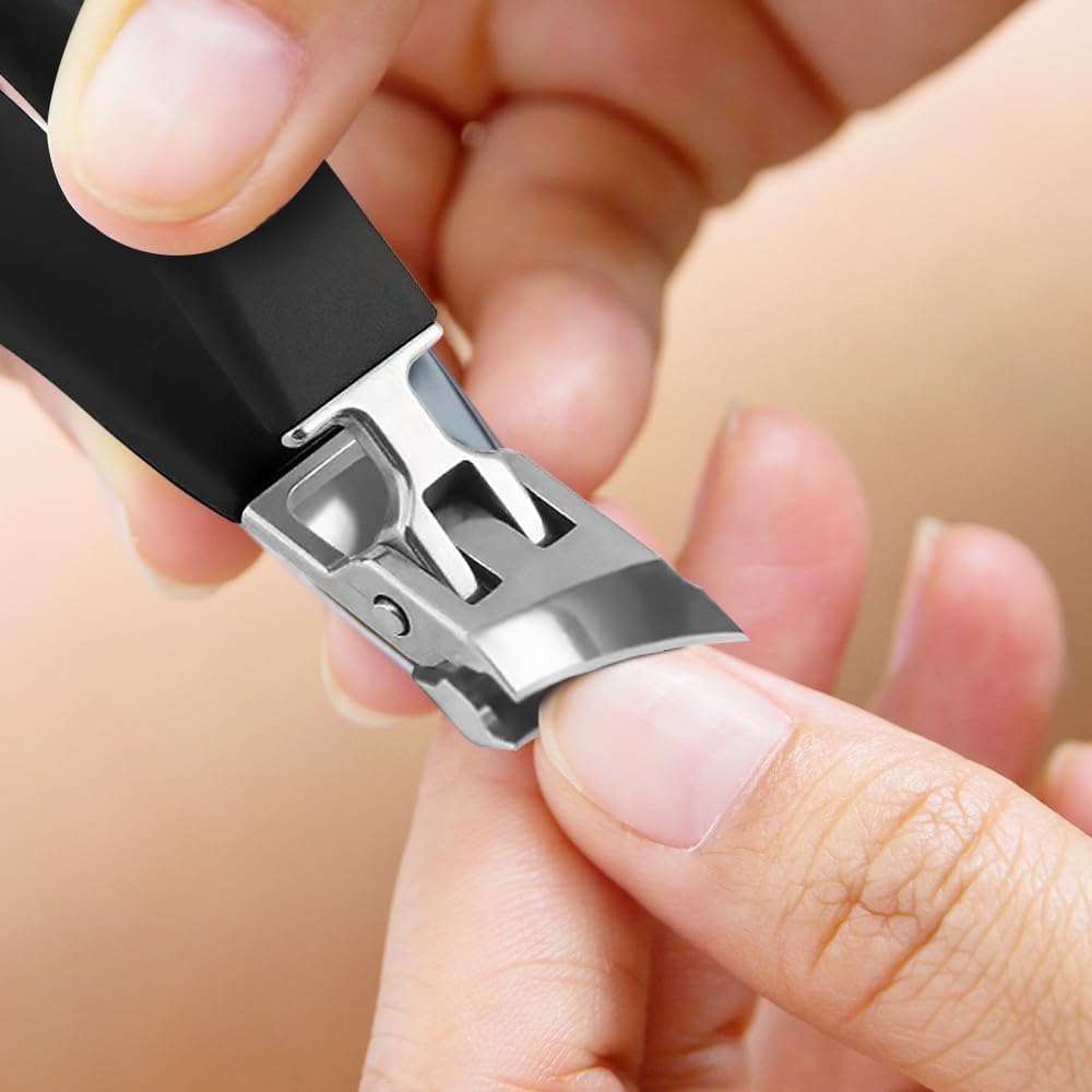 Blisswell™ - Wide Jaw Nail Clippers for Effortless Trimming (40% Off) - Evesbury