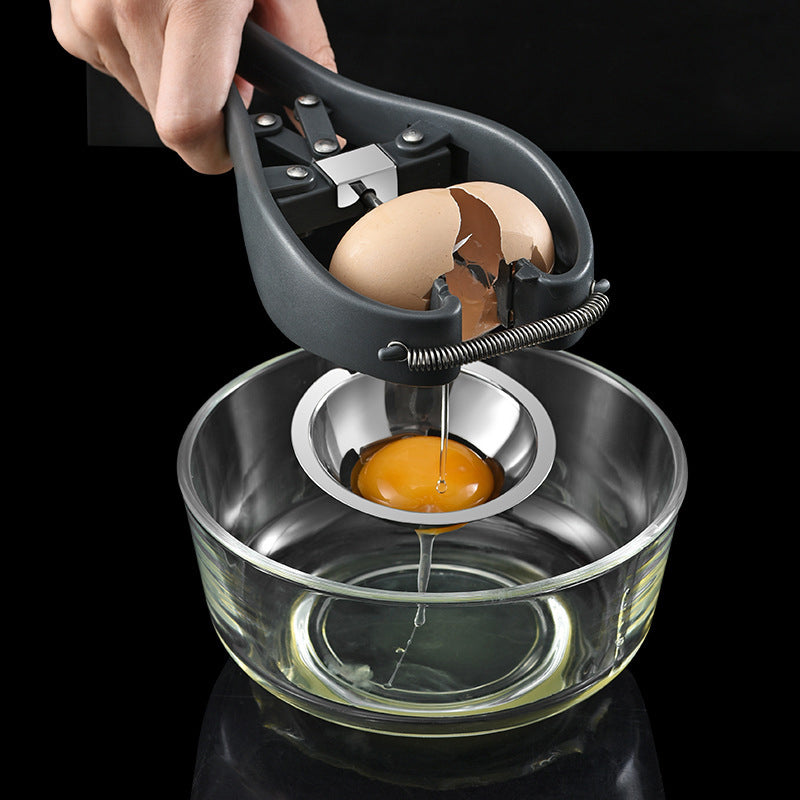 Clevo™ - Mess-Free Stainless Steel Egg Cracker & Seperator