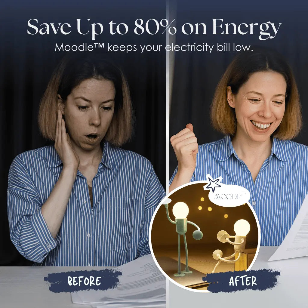 Moodle™ - Inspiring and Bright Mood LED Lamp (1+1 Free)