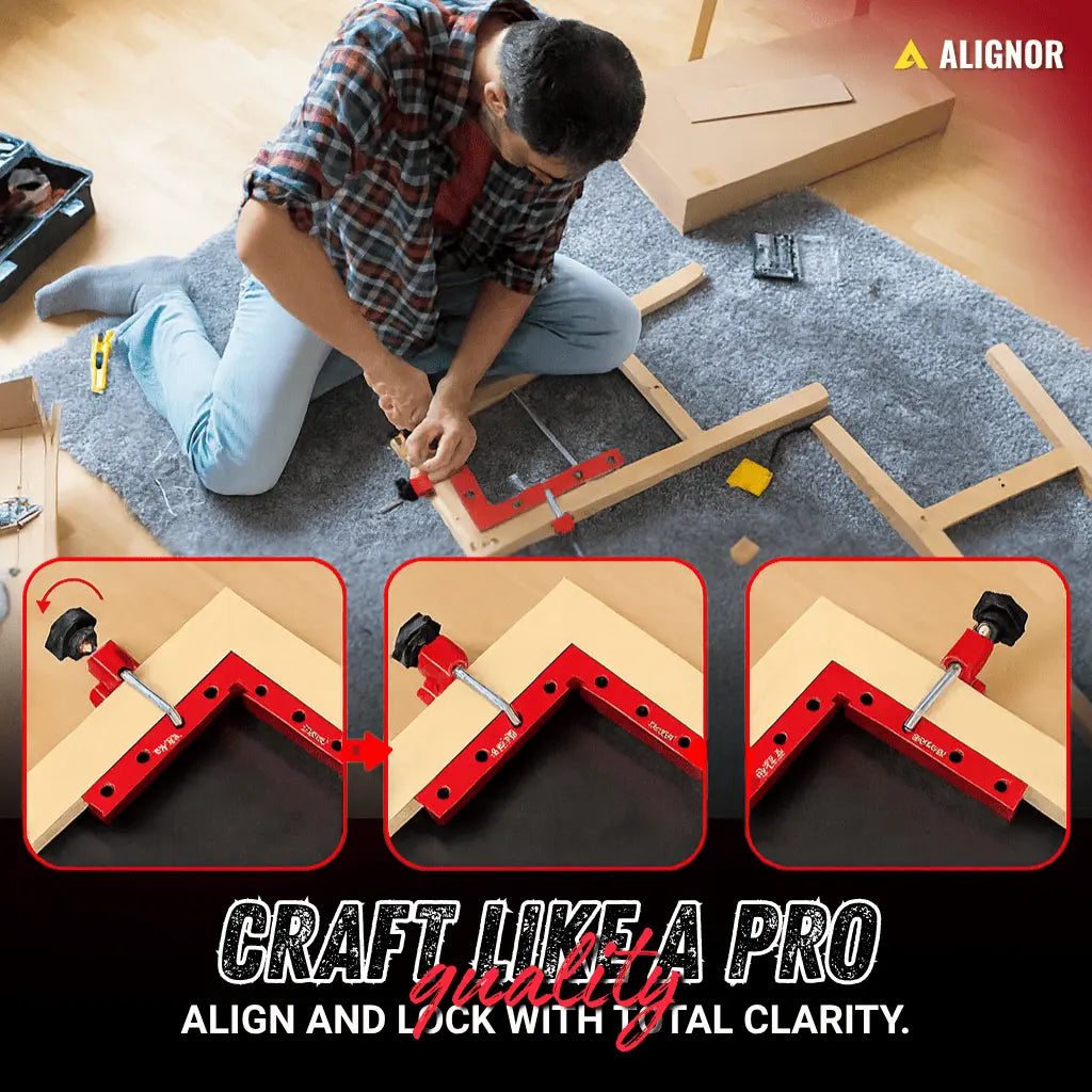 Alignor™ - Woodworking Clamp for Perfect Corners (50% Off)