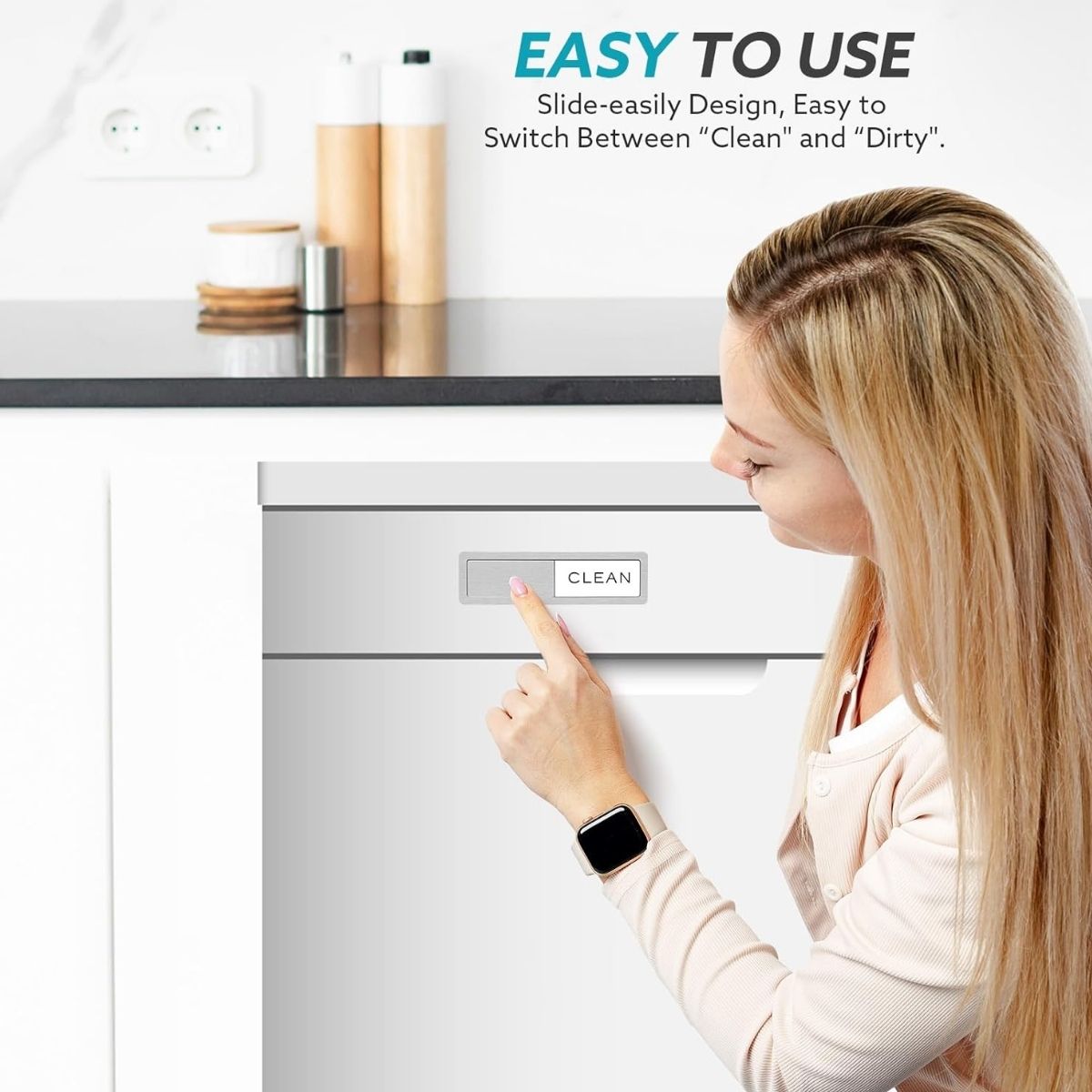 FlipBright™ – Non-Scratch Dishwasher Sign for Kitchen Clarity (50% Off)