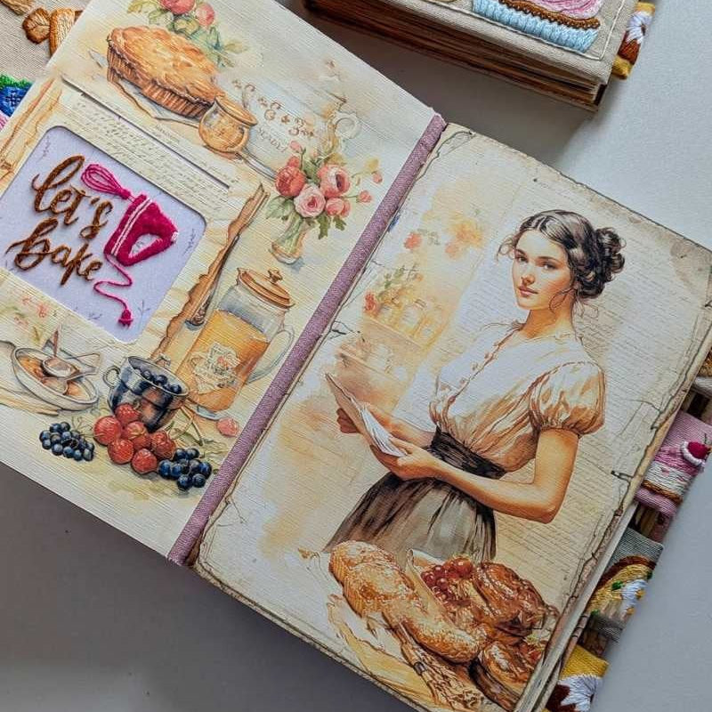 Culinora™ - Handmade Kitchen Recipe Journal (50% Off)