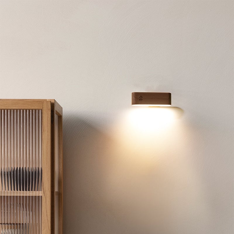 Sorinō™ – Minimalist Wood Lamp with Magnetic Charging Base (50% Off)