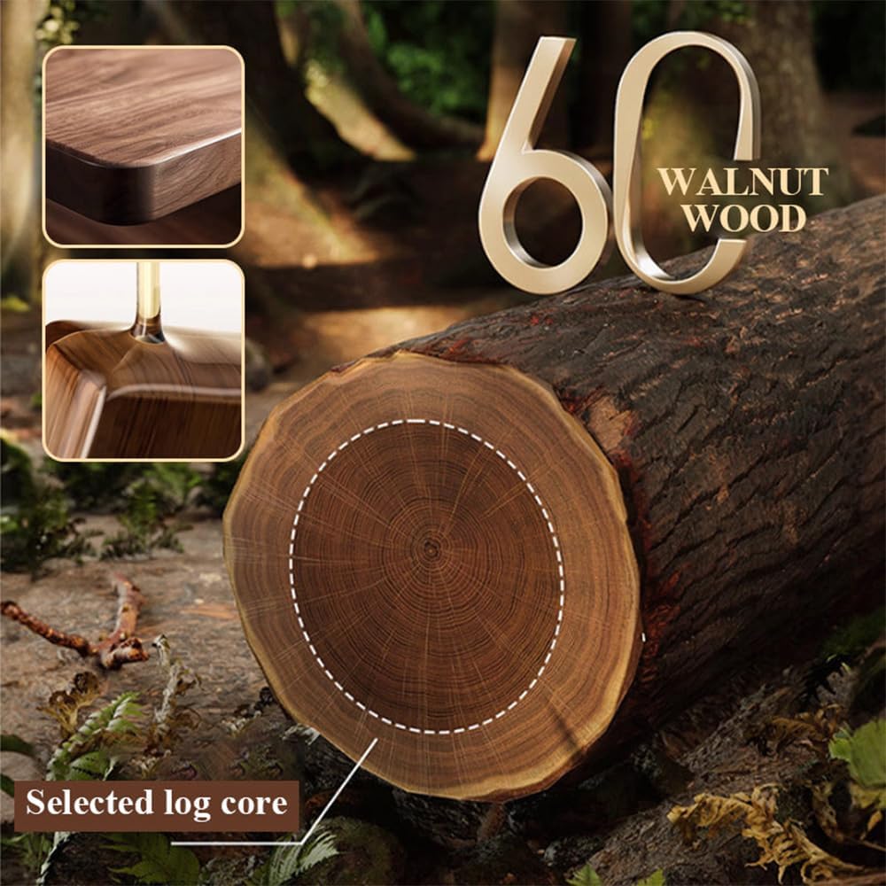 Tiera™ – Premium Walnut Wood Faucet Shelf (50% Off)