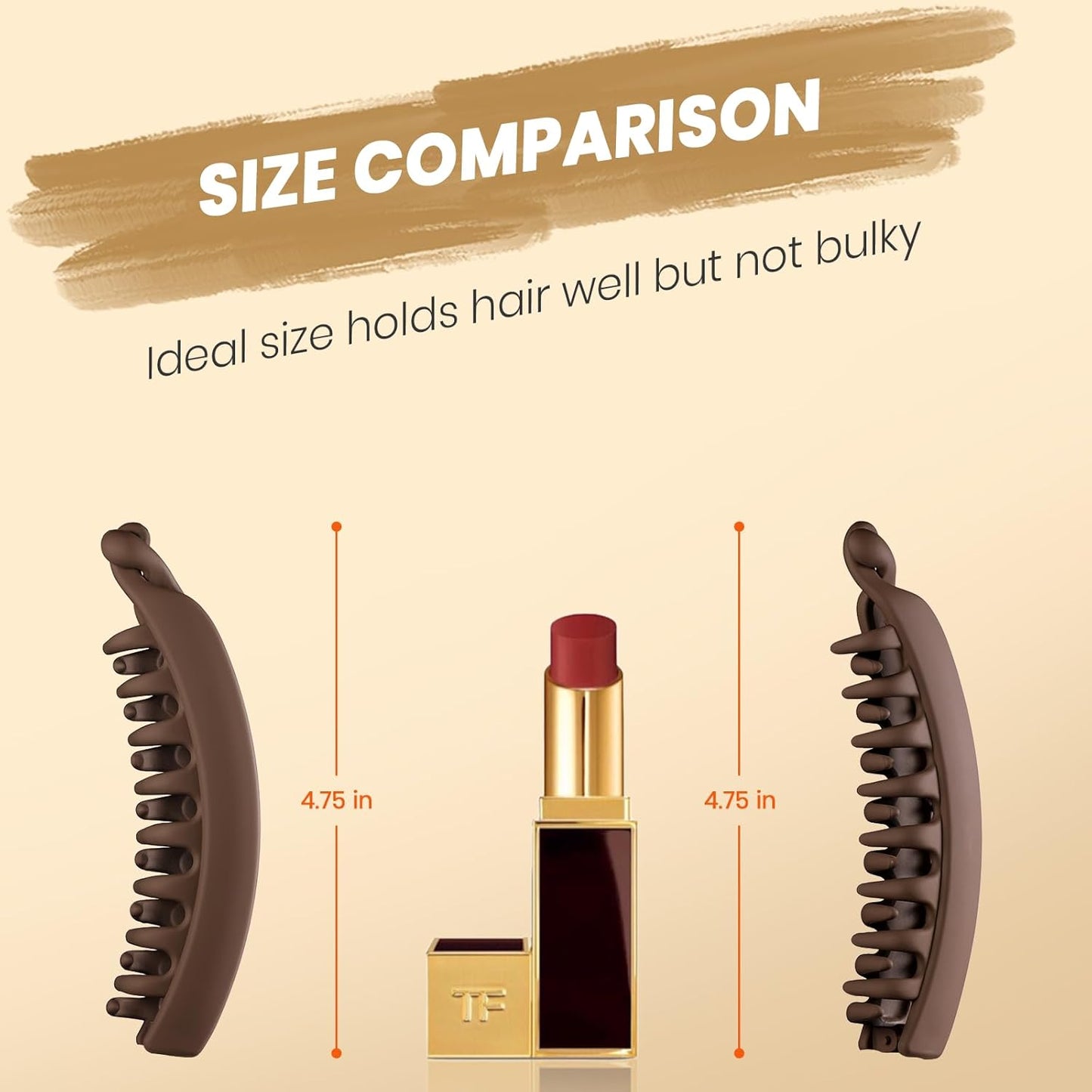 Velvina™ – Easy-Hold Banana Clips for All Hair Types (2+2 Free)