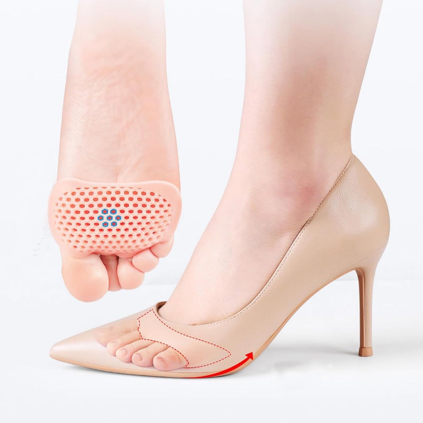 SoleLush™ - Honeycomb Cushion Pads for Pain Relief (2+2 Free) - Evesbury
