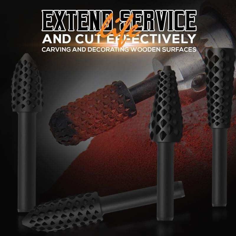 Carvilo™ - Tungsten Steel Carbide Rotary Burr Set