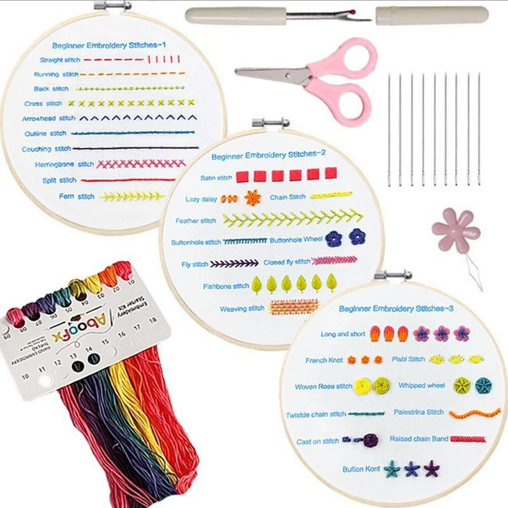 Embelia™ – Embroidery Starter Kit for Beginners (50% Off)